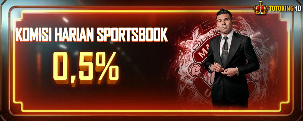 Komisi Harian Sportsbook 0,5%