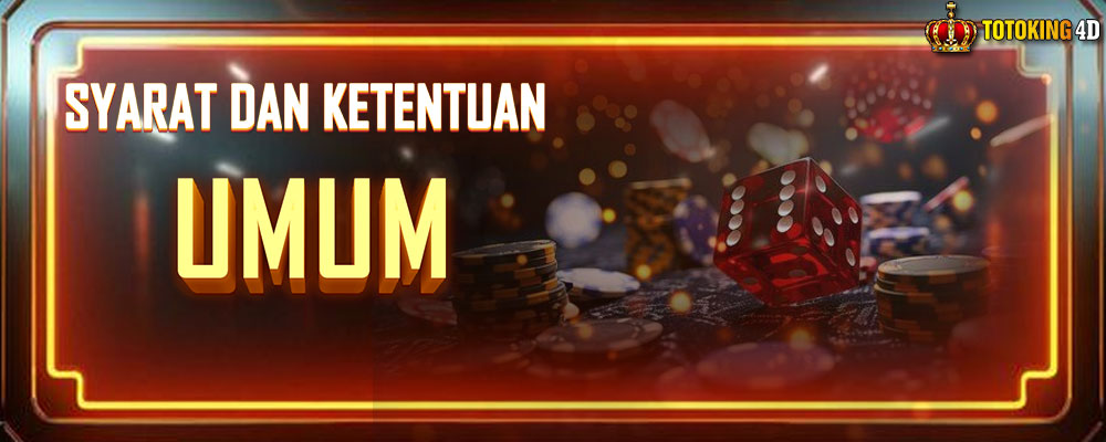 Syarat Dan Ketentuan Umum