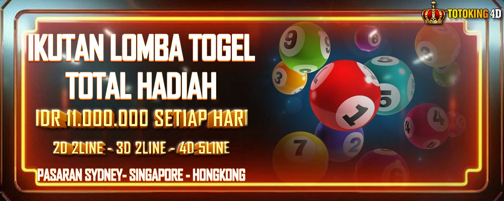 LOMBA TOGEL 2D 2LINE, 3D 2LINE & 4D 5LINE SDY SGP